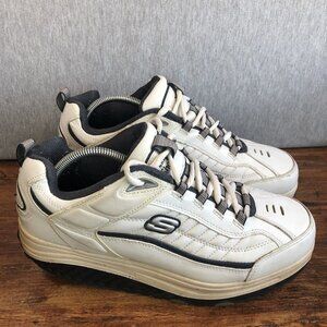 Skechers Shape Ups White Toning Walking Low Top Lace-Up Sneakers Men’s Size 11‎